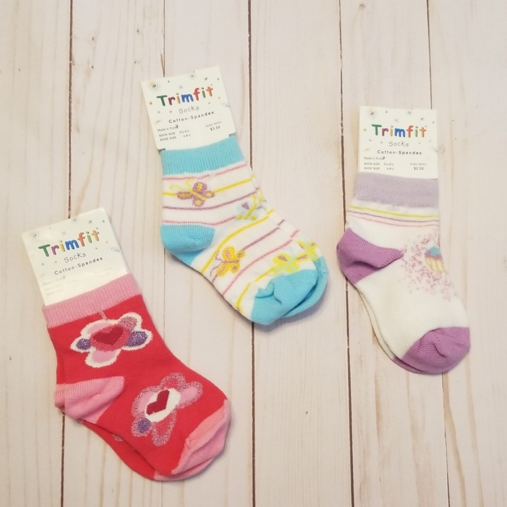 Trimfit 3 sock bundle for girls